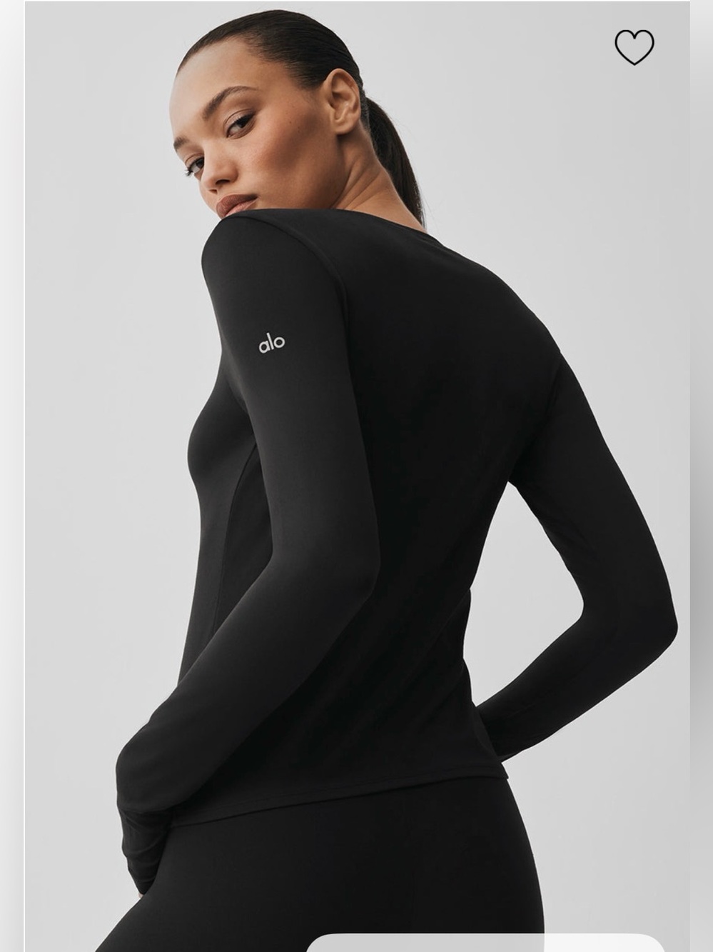 ALO Yoga Women’s “Alosoft Finesse” Long Sleeve (XS) *BESTSELLER*